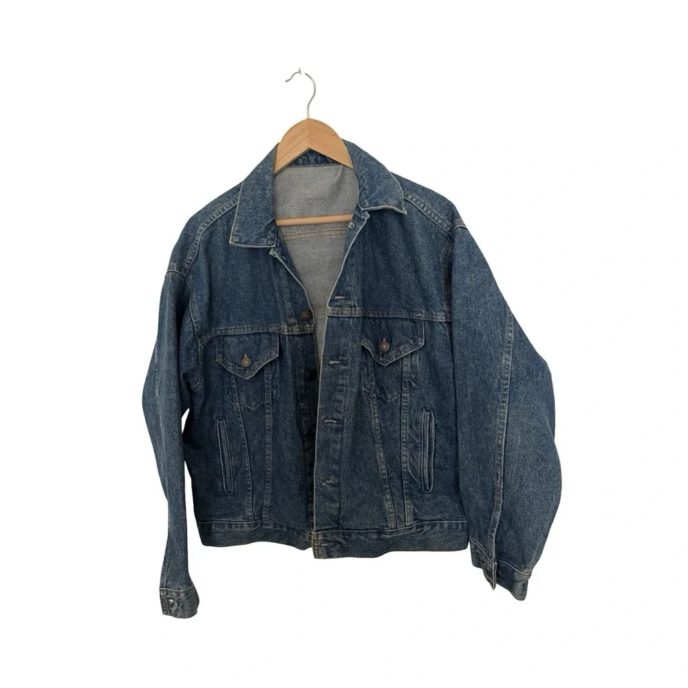 Vintage Levis Jacket 70507 0218 Type 3 Light Blue Denim Jean Trucker USA Sz M